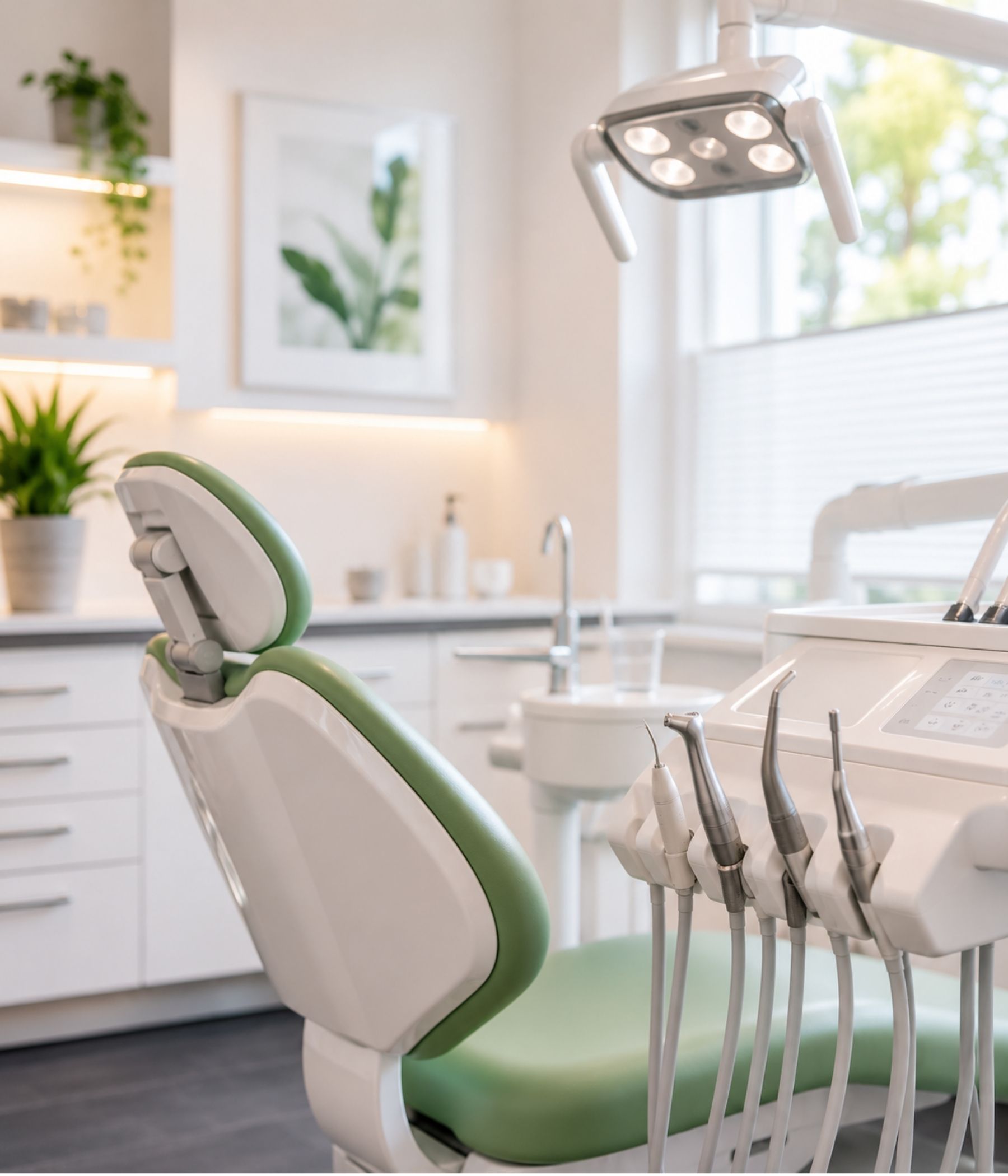 Modernes Behandlungszimmer der Zahnärzte Luisenstraße